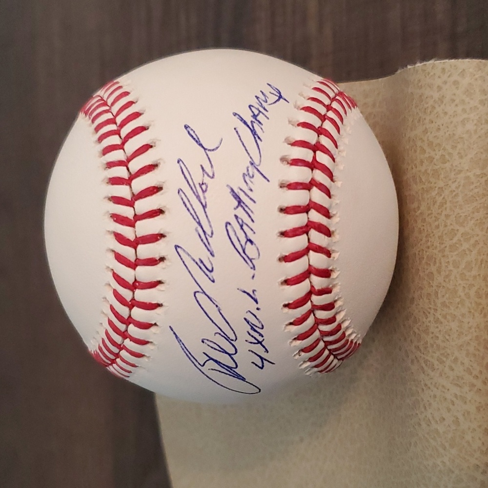 Bill Madlock TRISTAR Autographed Baseball